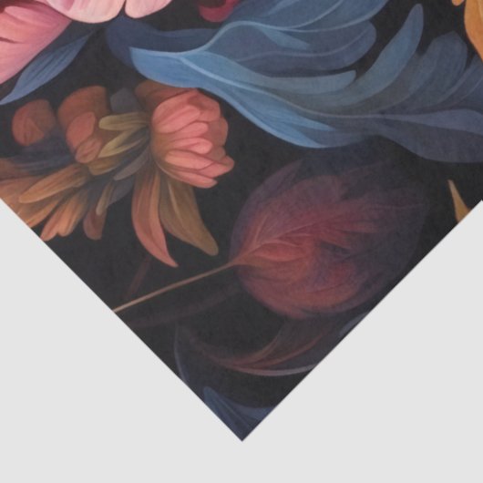 Papier Mousseline Peonies Series Design 12 (Détail)