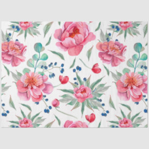 Papier Mousseline Peonies Series Design 9