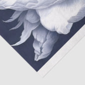 Papier Mousseline Peony en bleu découpage (Détail)