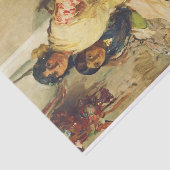 Papier Mousseline Pepilla et sa fille Joaquín Sorolla (Détail)