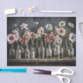 Papier Mousseline Pépites bleues (Artisanat)