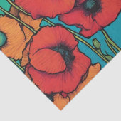 Papier Mousseline Pépites dans le papier de découpage en fleurs (Détail)