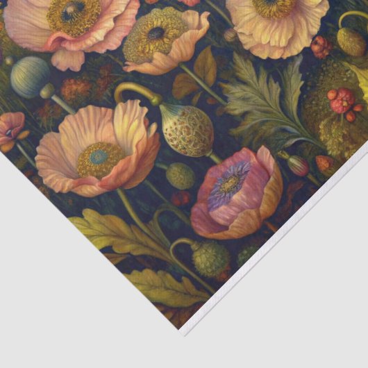 Papier Mousseline Pépites lumineuses Bloom Decoupage (Détail)