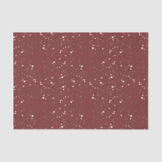 Papier Mousseline Peppermint Snow (Recto)