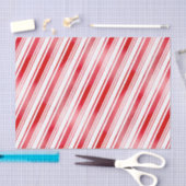 Papier Mousseline Peppermint Stripe (Artisanat)