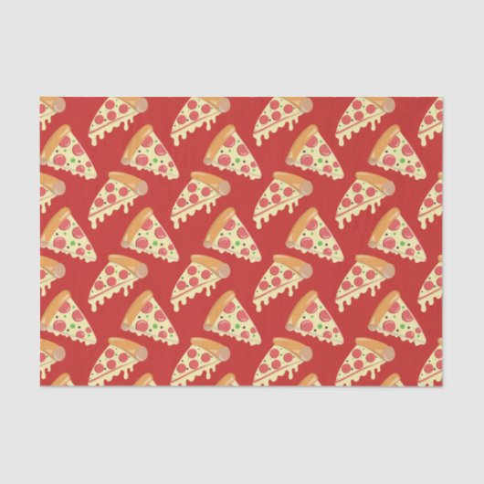 Papier Mousseline Pepperoni Pizza (Recto)