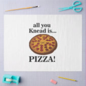 Papier Mousseline Pepperoni Pizza Nourriture drôle (Artisanat)