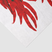 Papier Mousseline Peppers Chauds Séchés Découpage cuisine (Détail)