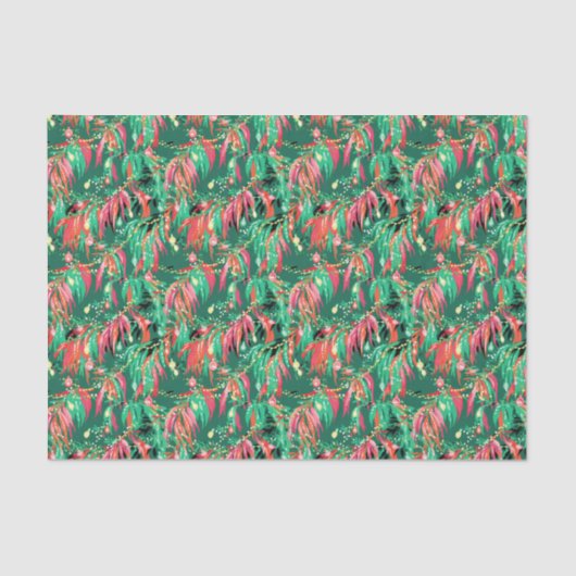 Papier Mousseline Peppers chili de Noël de Palm Beach (Recto)