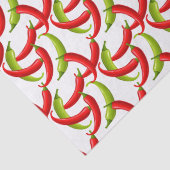 Papier Mousseline Peppers mexicaine Fiesta Hot Chili  (Détail)