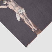 Papier Mousseline Père, entre tes mains, je recommande mon esprit (Détail)