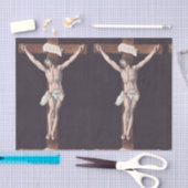 Papier Mousseline Père, entre tes mains, je recommande mon esprit (Artisanat)