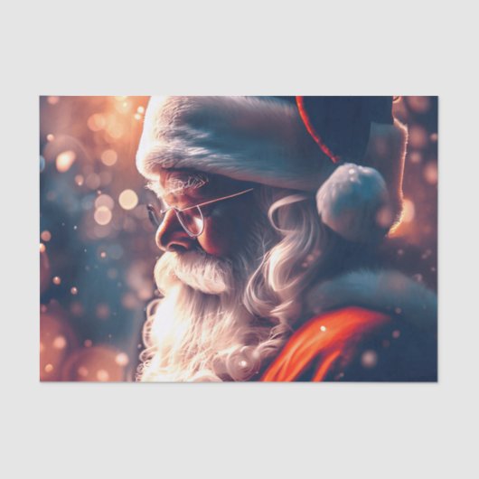 Papier Mousseline Père Noël (Recto)