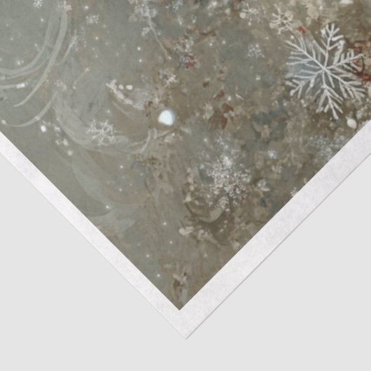 Papier Mousseline Père Noël (Détail)