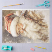 Papier Mousseline Père Noël (Artisanat)