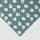 Papier Mousseline Père Noël (Détail)