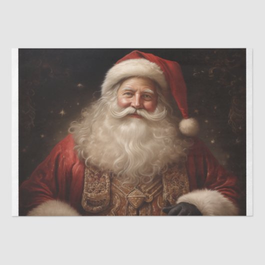 Papier Mousseline Père Noël (Recto)