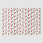 Papier Mousseline Père Noël Christmas Reindeer Jouer au Pickleball<br><div class="desc">Habille tes cadeaux de Noël de pickleball avec ce papier de tissu super amusant avec un motif d'un mignon renne Père Noël jouant au pickleball et portant un pull de noël. Il est sûr d'obtenir un sourire de tous vos joueurs de pickleball en famille et amis - si mignon! !...</div>