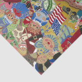 Papier Mousseline Père Noël Classique - Vérifier Deux Fois L'Oeuvre (Détail)