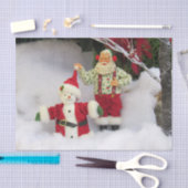 Papier Mousseline Père Noël construit un papier de tissus pour moton (Artisanat)