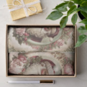 Papier Mousseline Père Noël de Noël victorienne (Cadeau)