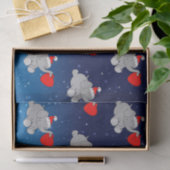 Papier Mousseline Père Noël Elephant Motif (Cadeau)