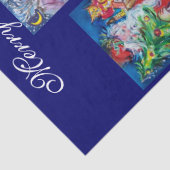 PAPIER MOUSSELINE PÈRE NOËL ET PARTI NOËL DES NEIFS (Détail)