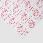 Papier Mousseline Père Noël L'A Vu ! (Détail)