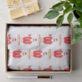 Papier Mousseline père Noël prend une journée de plage (Cadeau)