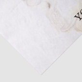 Papier Mousseline Père Noël rétro, doux Noël (Détail)