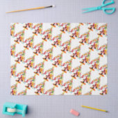 Papier Mousseline Père Noël, Rudolph, Snowman et Elf (Artisanat)