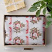 Papier Mousseline Père Noël Squad Noël Drôle Reindeer (Cadeau)