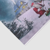 Papier Mousseline Père Noël Tissue Paper (Détail)