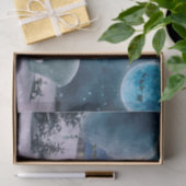 Papier Mousseline Père Noël Tissue Paper (Cadeau)