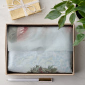 Papier Mousseline Père Noël victorienne ancienne et Noël de petite f (Cadeau)