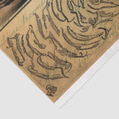 Papier Mousseline Perfect Coffee tasse éphémère collage (Détail)