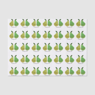 Papier Mousseline Perfect Pear Kawaii Pears