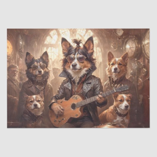 Papier Mousseline Performance pawsome - Découpage - (Recto)