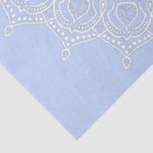 Papier Mousseline Periwinkle Mandala - Bora à Juniper Berry (Détail)