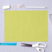 Papier Mousseline Perle Filée Lime Jaune Vert (Artisanat)
