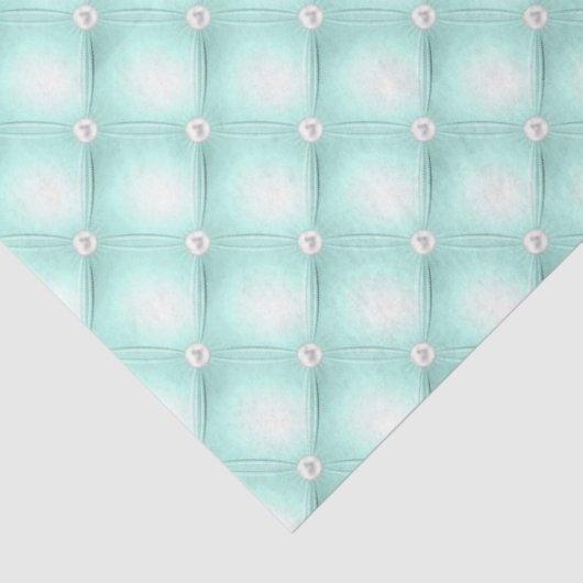 Papier Mousseline Perles à la menthe (Détail)