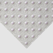 Papier Mousseline Perles & Dentelle (Détail)