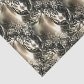 Papier Mousseline Perles dorées (Détail)