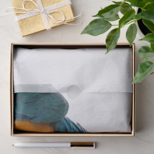 Papier Mousseline Perroquet (Cadeau)