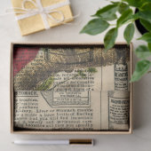 Papier Mousseline Perroquet gris sur la page de découpage du catalog (Cadeau)