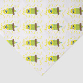 Papier Mousseline perruche (Détail)