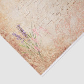 Papier Mousseline Perruches et fleurs (Détail)