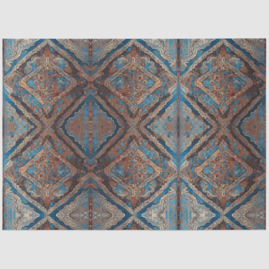 Papier Mousseline Perse Populaire Belle collection de vieux Motif (Recto)