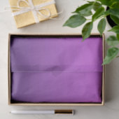 Papier Mousseline Personalisé violet ombre (Cadeau)
