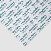 Papier Mousseline Personalized Christmas Tissue Paper (Détail)